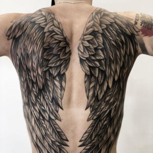 Best 5 Angel Wings Tattoo on Back Ideas 